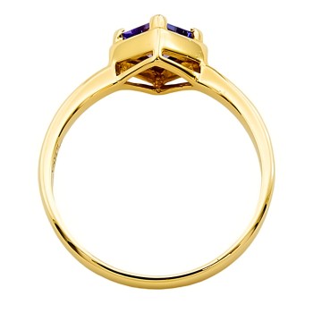 18ct Gold Tanzanite Ring size O
